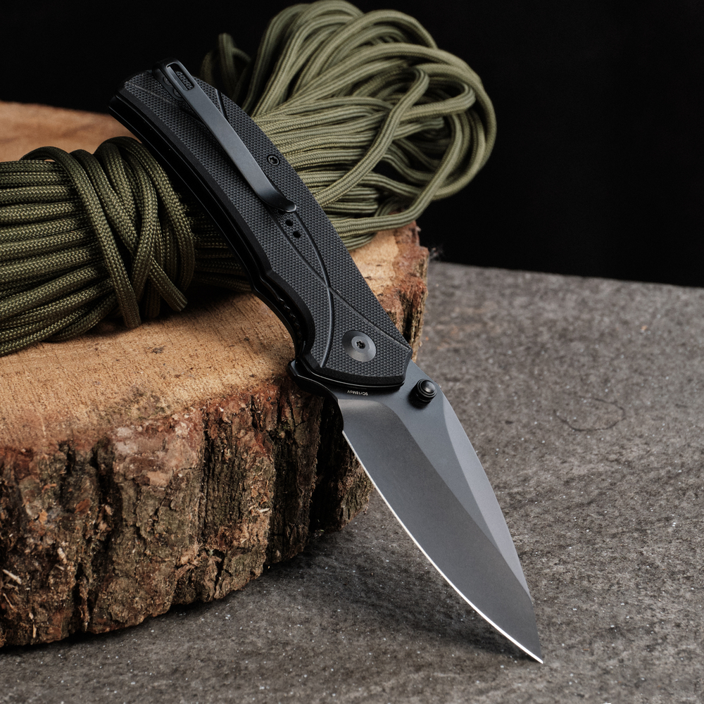 Нож складной туристический Sencut Hyrax, (8.4 см) 9Cr18MoV / G10 черный
